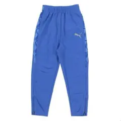PUMA ロングパンツ ブルー 裾ファスナー付のサムネイル