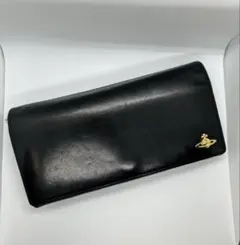 Vivienne Westwood ブラックレザー長財布/599