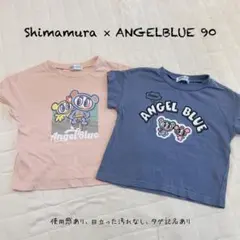ANGEL BLUE Tシャツ 2枚セット 90cmのサムネイル