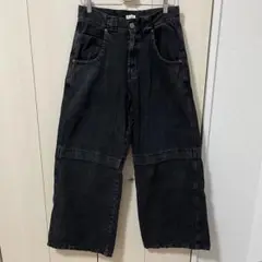WILLY CHAVARRIA DENIM LAYERED PANTS