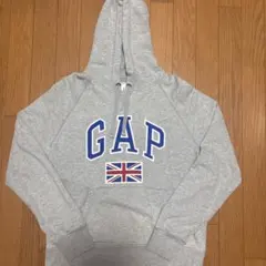 GAP フーディー イギリス国旗 Y2K 短丈