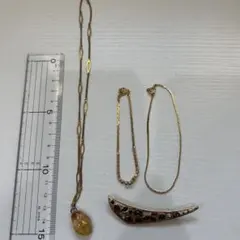 ド*ム様 まとめ 遺品整理 ネックレス ブレスレット 4点 0321-39