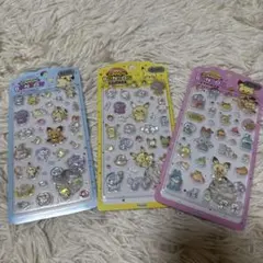ポケピース CANDY BONBON 3D立体シール3枚のサムネイル