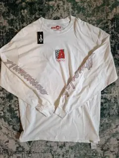 【名作】ATMOS LAB CEMENT TOKYO TEE 白　XL