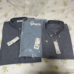 UNIQLO ドライイージーチェックシャツ XL 他３点セット