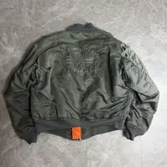 希少　アルファ　MA-1 68年復刻　USA製　Mサイズ　フライトジャケット アルファ MA-1 フライトジャケット 復刻 USA製 90s 1968 1968 MA