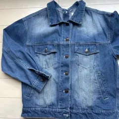 デニムジャケット　ブルー　M