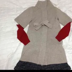 定価3万 バナリパ ほぼ未使用 ニットコート ワンピ