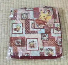 パッチワーク風ミニトートバッグ Pikachu’s Sweet Delivery