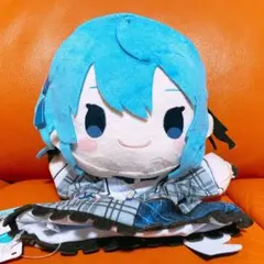 ホロライブ　パペットぬいぐるみ　星街すいせい　通常衣装