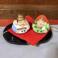 恵比寿 大黒天 お面 2個セット 縁起物 - メルカリ