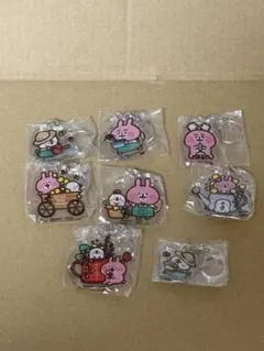カナヘイの小動物 ガーデニング アクリルキーホルダー コンプ8点セット