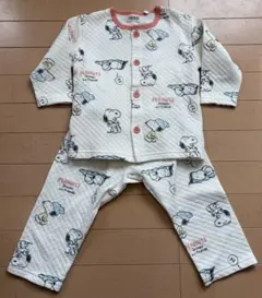 新品PEANUTS スヌーピー ベビーパジャマ 90cm しまむら