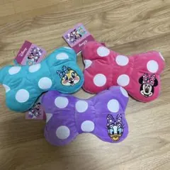 ディズニー　ミニーマウス　デイジーダック　クラリス　ポーチ　ナムコ　3種セット