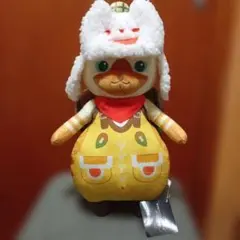 モンスターハンターワイルズ　 オトモアイルー　ぬいぐるみ