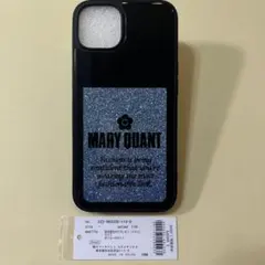 【新品未使用】マリークワント iPhone13ケース（ブルー）