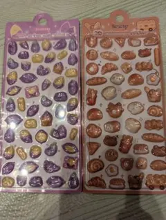 inamazy 3D embossed sticker さつまいも パン