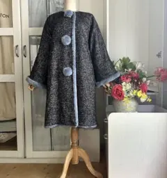 【新品】DOLCE&GABBANA レオパード ファーストロベリーボタン コート 新品】DOLCE&GABBANA レオパード ファーストロベリーボタン