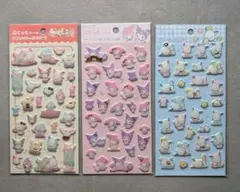 サンリオぷくっとシール３枚セット