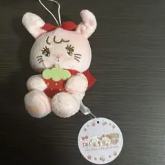 mikko illustrations キャミー いちごマスコットぬいぐるみ