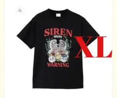 新品 映画ちいかわ Tシャツ WARNING ブラック セイレーン XLサイズ