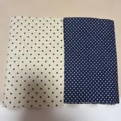 ドット柄　キルト生地