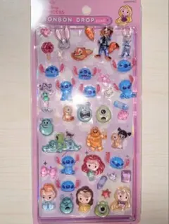 【正規品】ディズニー　ボンボンドロップシール　4種