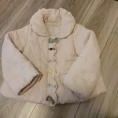 petit main ピンク 中綿コート 100cm