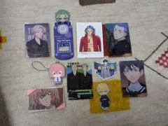 東京リベンジャーズ カード・ステッカー・ラバーキーホルダー