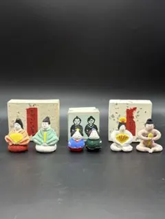 郷土玩具 裸雛 1組 さかいひな 1組 他 1組 民藝 雛人形