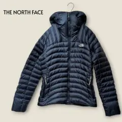 THE NORTH FACE レディース ダウンジャケット ネイビーフード付き