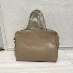 【訳あり】キタムラ（Kitamura）のベージュ系レザーバッグ