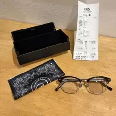 美品　JINS × TAKAGI TAKUYA ブルーライトカットメガネ