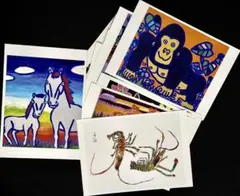 新進気鋭の画家、太田宏介氏の作品の ポストカード（13枚セット販売）