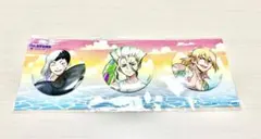 Dr.stone 千空 ゲン 龍水 缶バッチ3点セット