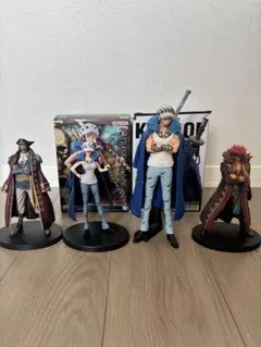 【まとめ売り】ワンピース フィギュア まとめ売り トラファルガー・ロー、ロジャー