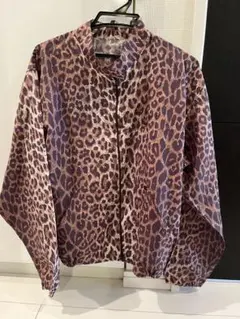 伊太利亜 ヒョウ柄ジャケット