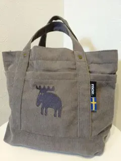 ★土日限定SALE★モズ　MOZ　ハンドバッグ　グレーのサムネイル