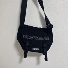 Supreme Denim Messenger Bag "Black"のサムネイル
