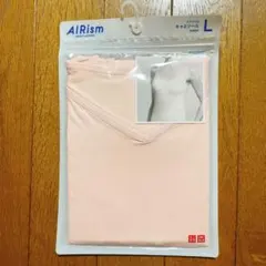 【新品】ユニクロ エアリズム キャミソール　Lサイズ　ライトオレンジのサムネイル