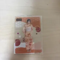 G賞クリアカード鎮西寿々歌 浴衣すきくじ FRUITSZIPPER