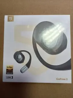 サウンドピーツ GoFree2 ワイヤレスイヤホン ブラック系 オープンイヤー