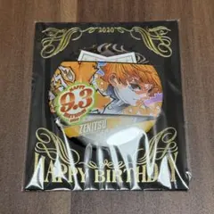 鬼滅の刃　我妻善逸　バースデイ　缶バッジ