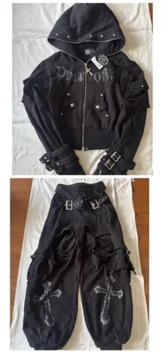 DimMoire BAD BADDIEセットアップ gray Lサイズ - メルカリ