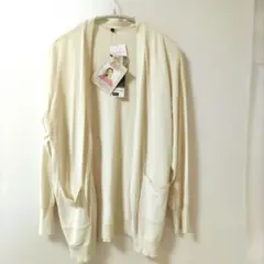 CＬOSSHIアイボリー カーディガン ＬＬサイズ 新品タグ付き