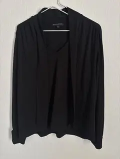BANANA REPUBLIC バナナリパブリック 【S】 ブラックアンサンブルのサムネイル