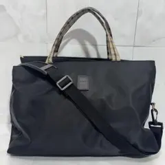 美品 ダックス　ボストンバッグ　ショルダー　2way 旅行 出張 ハウスチェック