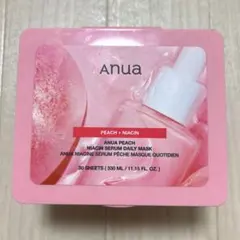アヌア ピーチナイアシンセラム デイリーマスクパック 桃 ナイアシン 箱 30枚