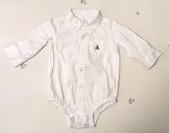 【送料込】baby GAP オックスフォードボディスーツ　6-12ヶ月