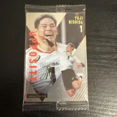 バレーボール男子 日本代表 西田有志 カード r ツインウエハース
